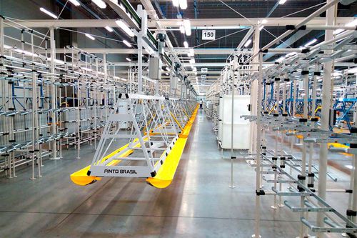 Montagestation - Overhang - PIBRA - Industrial Solutions - ergonomisch / Modular