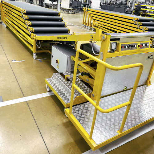 Bandförderer - PIBRA - Industrial Solutions - pneumatisch / hydraulisch / horizontal