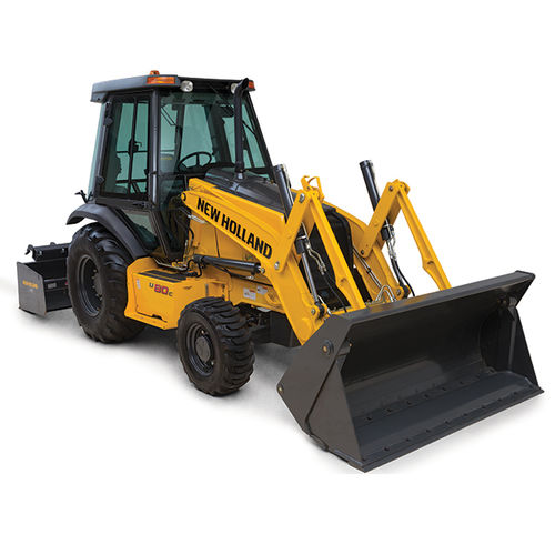 Lader mit Gummireifen - U80C - New Holland - mit Gelenk / großformatig / für Baustelle