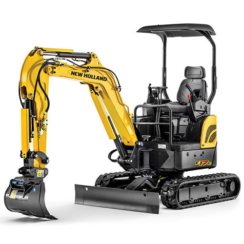 Minibagger - E17C - New Holland - auf Raupen / Tier 4 Final / für Baustellen