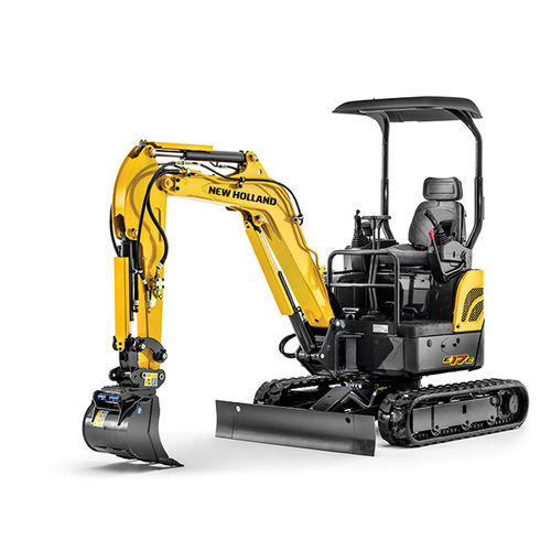 Minibagger - E30C - New Holland - auf Raupen / Tier 4 Final / für Baustellen