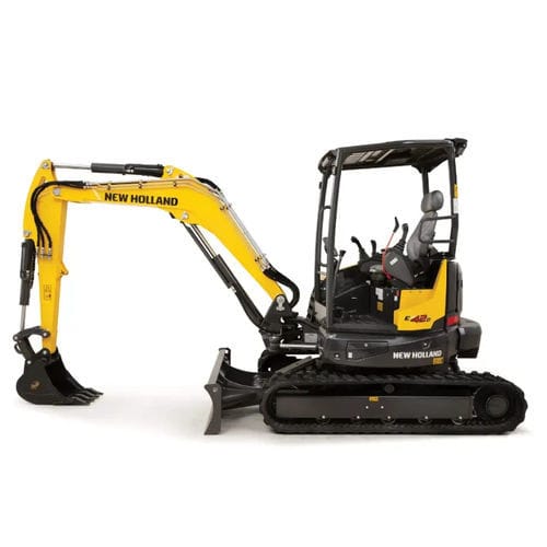 Minibagger - E42D - New Holland - mittelgroß / auf Raupen / Diesel