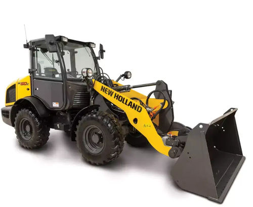 Lader mit Gummireifen - W60C - New Holland - kompakt / für Materialumschlag