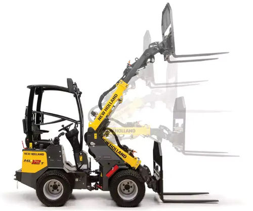 Lader mit Gummireifen - ML12 T - New Holland - mit Gelenk / Teleskop / kompakt