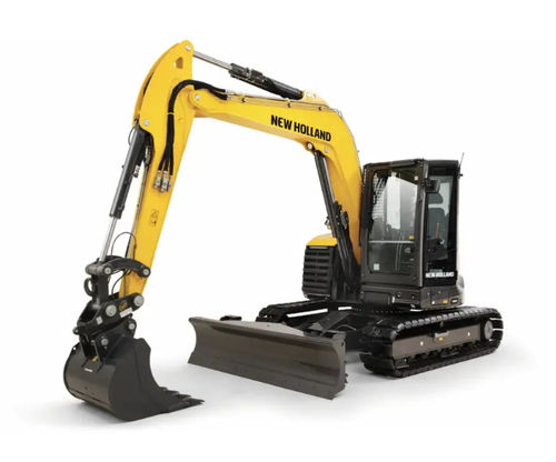 Mittelgroßer Bagger - E85D - New Holland - auf Raupen / Diesel / für Baustellen