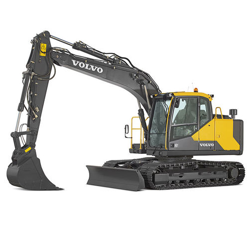 Mittelgroßer Bagger - EC140E - Volvo Construction Equipment - auf Raupen / Diesel / für Baustellen