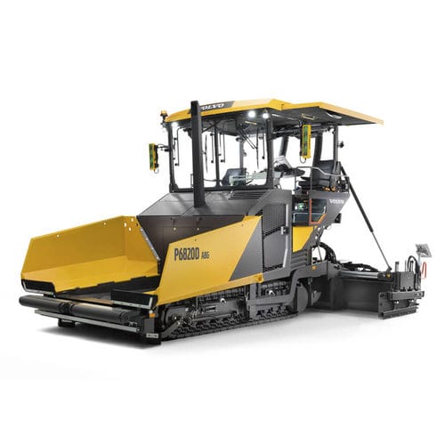 Asphaltfertiger - P6820D ABG - Volvo Construction Equipment - auf Raupen / für Straßen