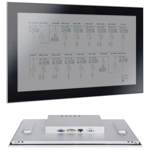 TFT-Monitor - PANEL5000 DXXX2 Series - NODKA Automation Technology - mit resistivem 5-Draht-Touchscreen / LED / für Industrieanwendungen