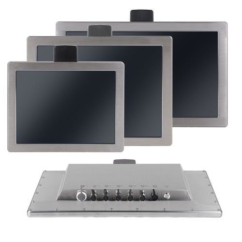 Panel-PC / TFT LCD - WP1XX1T-R1 Series - NODKA Automation Technology - mit LED-Rückbeleuchtung / mit resistivem 5-Draht-Touchscreen / 15"