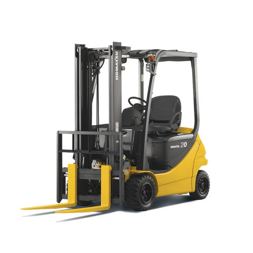 Elektrischer Gabelstapler - AE50 - Komatsu Construction and Mining Equipment - Sitz / für Materialumschlag / für Außenbereich