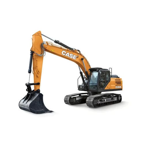Mittelgroßer Bagger - CX260E - Case - auf Raupen / Diesel