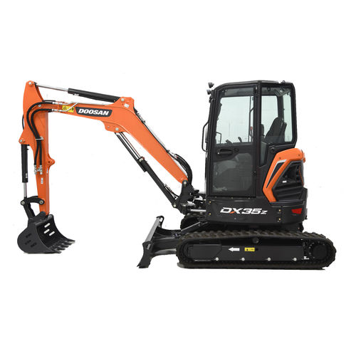 Minibagger - DX35Z - DAEWOO Construction Equipment Division - auf Raupen / Tier 3 / für Baustellen