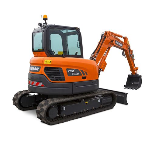 Minibagger - DX62R-7 - DAEWOO Construction Equipment Division - auf Raupen / Diesel / für Baustellen