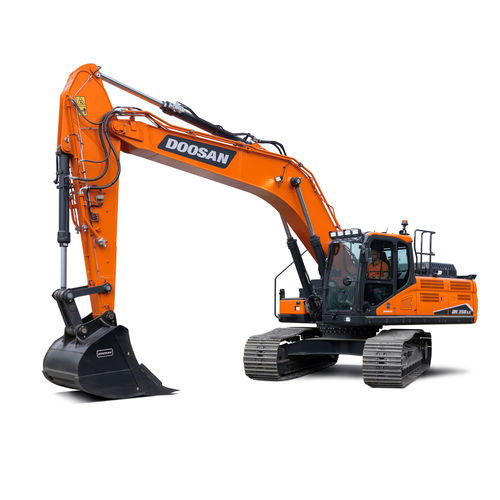 Großformatiger Bagger - DX350LC-7K - DAEWOO Construction Equipment Division - auf Raupen / Diesel / für Baustellen