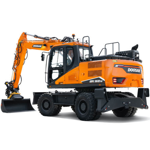 Minibagger - DX160W-7 - DAEWOO Construction Equipment Division - Rad / Diesel