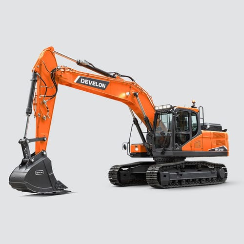 Mittelgroßer Bagger - DX210-7 - DAEWOO Construction Equipment Division - auf Raupen / Diesel