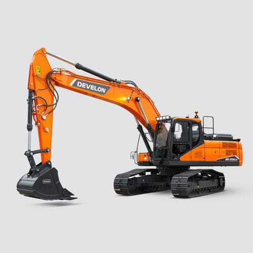 Mittelgroßer Bagger - DX255LC-7 - DAEWOO Construction Equipment Division - auf Raupen / Diesel