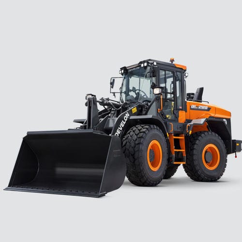 Lader mit Gummireifen - DL200-7 - DAEWOO Construction Equipment Division - mit Gelenk