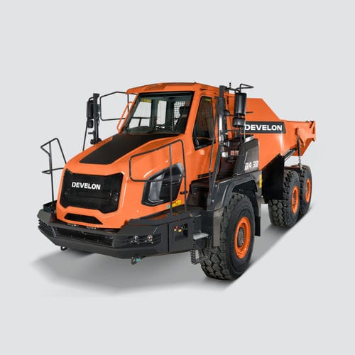 Knickgelenkter Muldenkipper - DA30-7 - DAEWOO Construction Equipment Division - mit Verbrennungsmotor / für Bergbau
