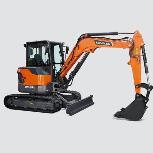 Minibagger - DX50Z - DAEWOO Construction Equipment Division - auf Raupen / Diesel
