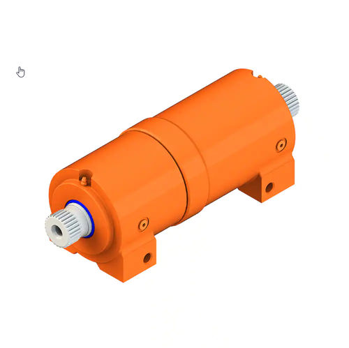 Schrägverzahnter Antrieb - T-Series - Parker Cylinder Division Europe - hydraulisch / Dreh / für Materialumschlag