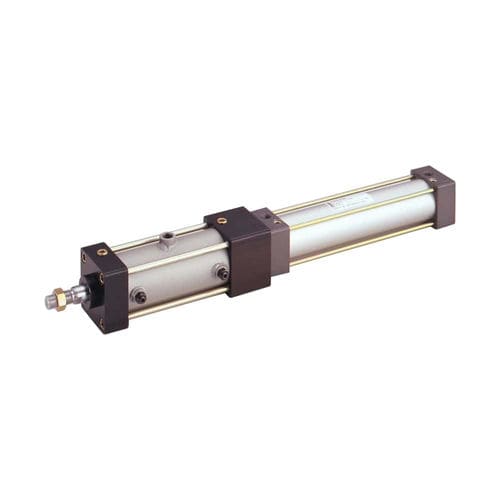 Zylinder mit Bremse - 10B-6 series - Parker Cylinder Division Europe - pneumatisch / Kolben / für Pressen