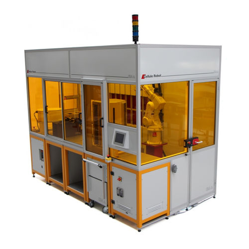 Roboterzelle zum Entladen - CLA robot cell - CLA Clinical Laboratory Automation SA - zum Laden / Mess / für Bearbeitungszentrum