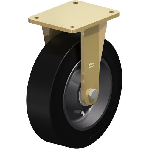 Bockrolle - BS-GEV series - Blickle Räder+Rollen GmbH u. Co. KG - mit Grundplatte / für hohe Belastungen / geräuscharm