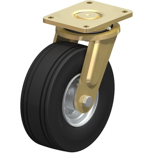 Lenkrolle - LS-VLE series - Blickle Räder+Rollen GmbH u. Co. KG - mit Grundplatte / mit Kugellager / für hohe Belastungen