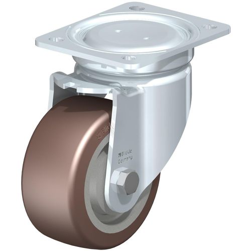 Lenkrolle - LUH-GB series - Blickle Räder+Rollen GmbH u. Co. KG - mit Grundplatte / mit Kugellager / für hohe Belastungen