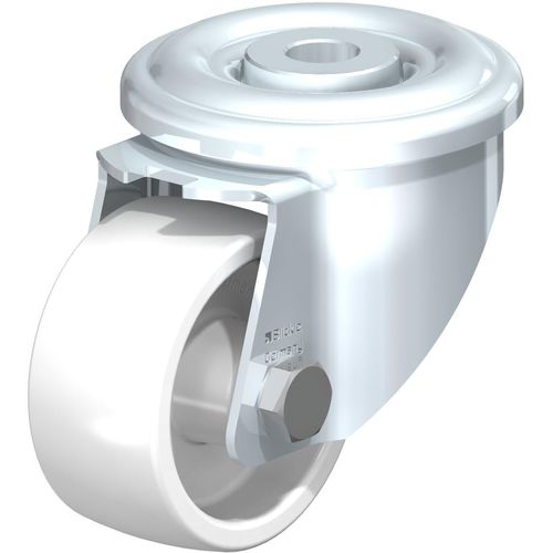Lenkrolle - LER-PPN series - Blickle Räder+Rollen GmbH u. Co. KG - mit Grundplatte / einteilig / zentrales Loch