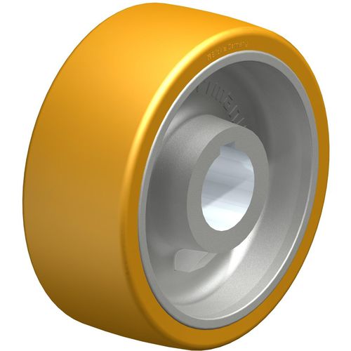 Laufflächen-Rad - GTHN series - Blickle Räder+Rollen GmbH u. Co. KG - polyurethanbeschichtet / Gusseisen / für schwere Lasten