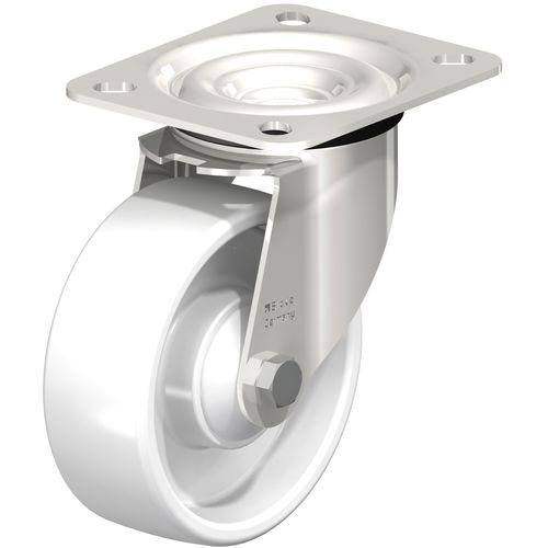 Lenkrolle - LEX-PO series - Blickle Räder+Rollen GmbH u. Co. KG - mit Grundplatte / einteilig / Polyamid