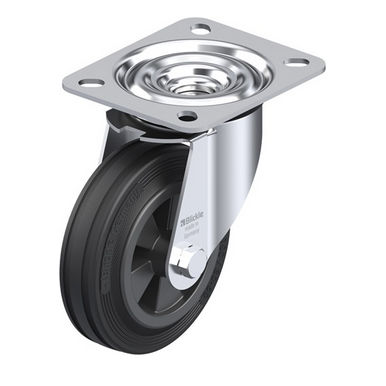 Lenkrolle - LE-VPP series - Blickle Räder+Rollen GmbH u. Co. KG - mit Grundplatte / mit Kugellager / mit Bremse