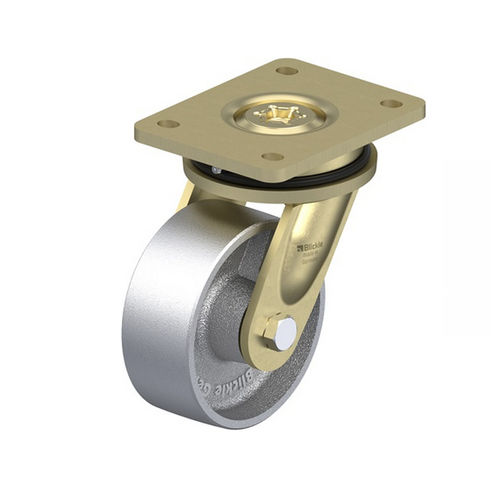 Lenkrolle - LS-G series - Blickle Räder+Rollen GmbH u. Co. KG - mit Grundplatte / mit Kugellager / einteilig