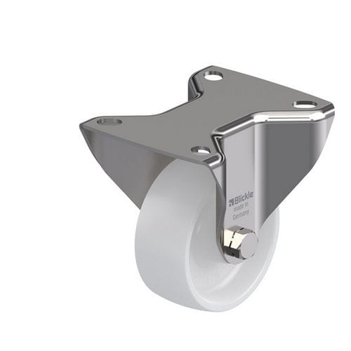 Lenkrolle - BX-PO series - Blickle Räder+Rollen GmbH u. Co. KG - mit Grundplatte / mit Kugellager / einteilig