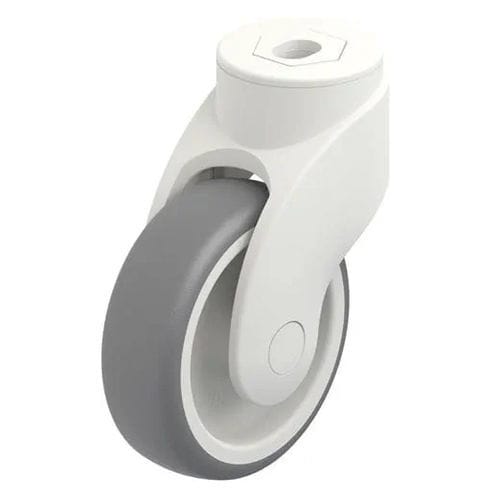 Lenkrolle - LWK-TPA series - Blickle Räder+Rollen GmbH u. Co. KG - mit Grundplatte / Stangen / nichtkreidend