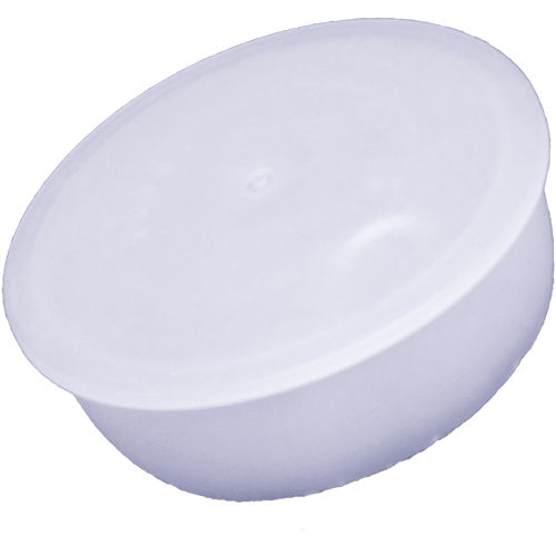 Runder Stopfen - PLG series - PLASTEM - flach / außen / Polyethylen mit niedriger Dichte (LDPE)