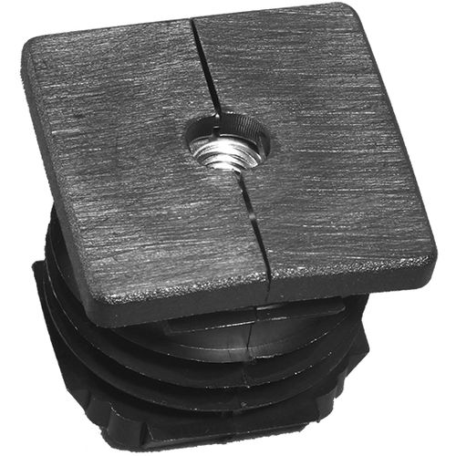 Quadratischer Stopfen - CA_M series - PLASTEM - Lamellen / außen / aus PA