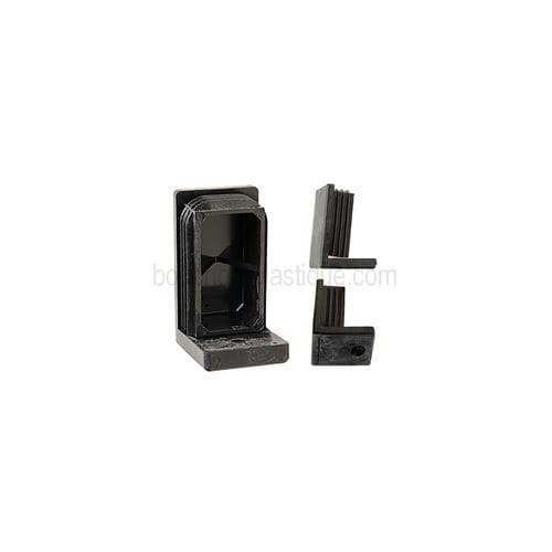 Rechteckiger Stopfen - PTW series - PLASTEM - quadratisch / Gewinde / Kunststoff