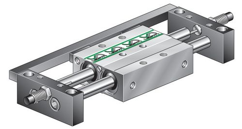 Gleitläufer-Linearführungseinheit - PS series - VESTA - für Zylinder