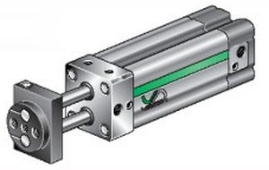 Pneumatikzylinder - AX2, AW2 series - VESTA - mit geführter Kolbenstange / doppeltwirkend