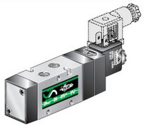 Magnetbetriebenes Pneumatik-Wegeventil - E52W1S.1 - VESTA - 5/2-Wege