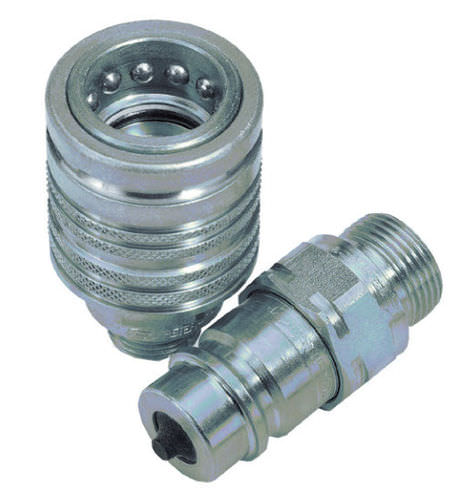 Hydraulikanschluss - CPV-CNV series - FASTER S.p.A. - Einschraub / mit Klappe