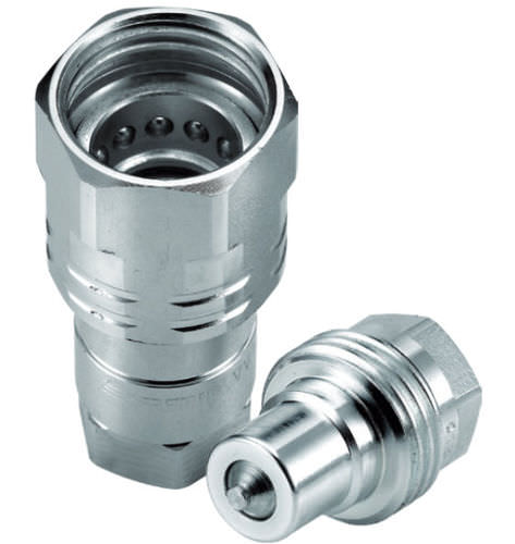 Hydraulikanschluss - VV series - FASTER S.p.A. - Einschraub / mit Klappe