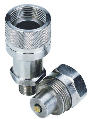 Hydraulikanschluss - PVVM series - FASTER S.p.A. - Einschraub / Hochdruck / mit Klappe