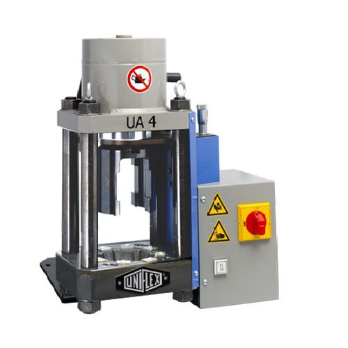 Schlauchpresse - UA 4 - Uniflex-Hydraulik GmbH - halbautomatisch / elektrohydraulisch / kompakt
