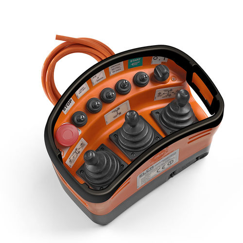Fernbedienung mit E-Kabel - TEL-SFERA - ELCA RADIOCONTROLS - Joystick / Kippschalter / für Schifffahrtsanwendungen