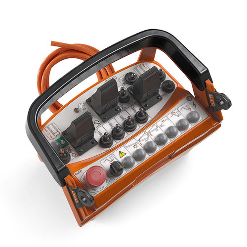 Fernbedienung mit E-Kabel - TEL-M - ELCA RADIOCONTROLS - Joystick / Kippschalter / für Gliederkran