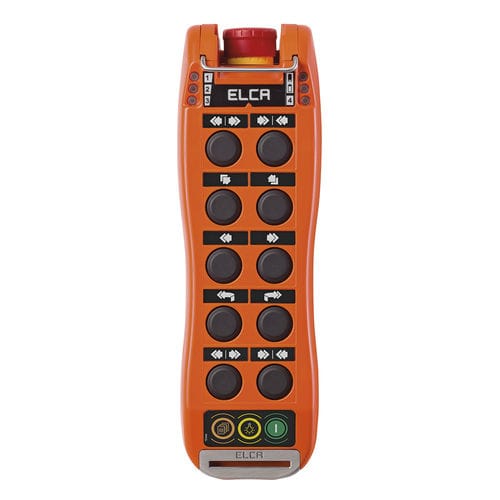 Funkfernsteuerung - MIA - ELCA RADIOCONTROLS - mit Knöpfen / für Hebezeug / Industrie